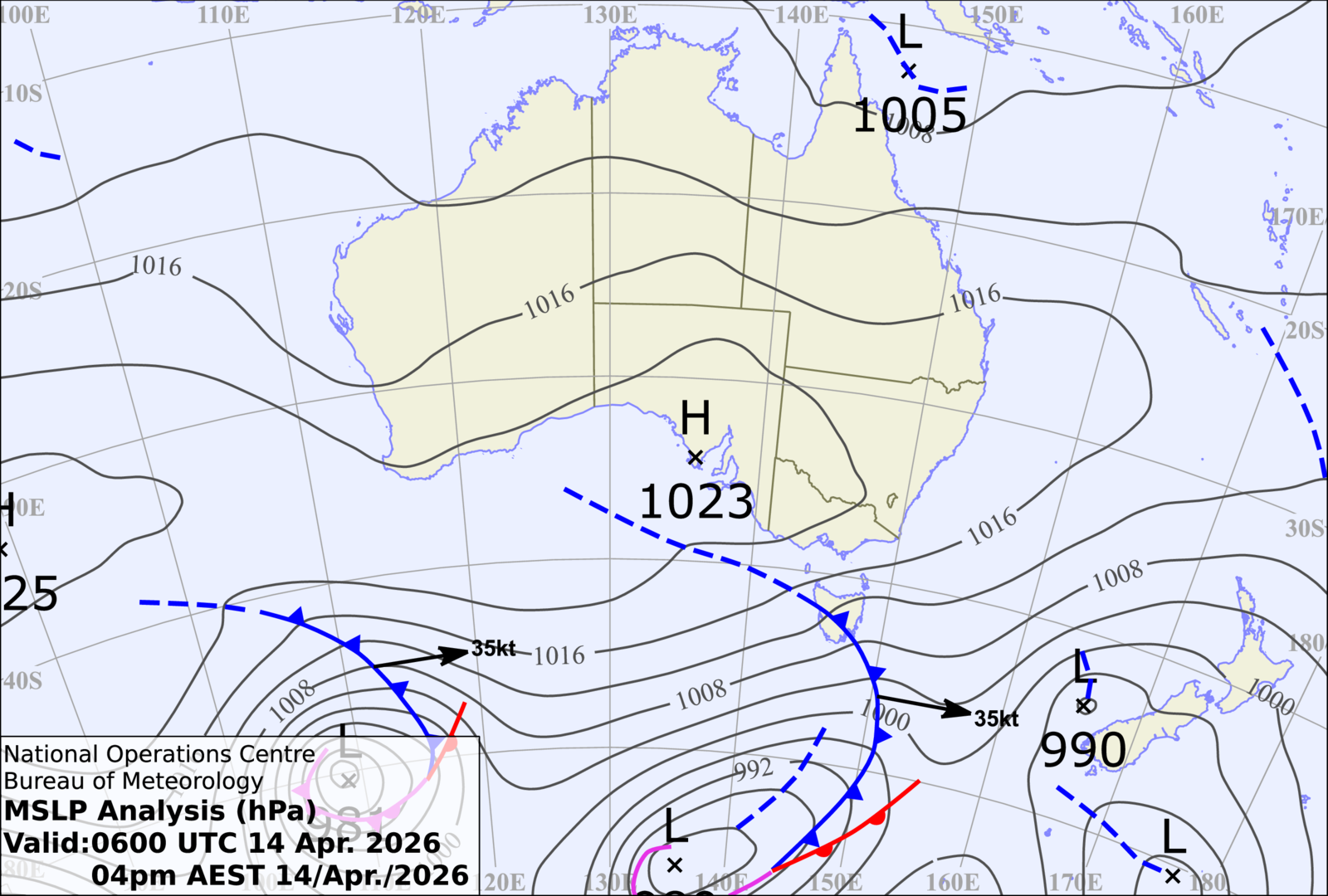 Latest synoptic